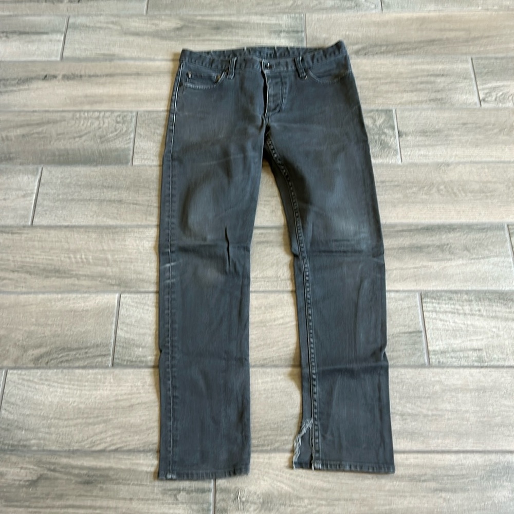 John varvatos gray jeans